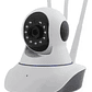Camaras Ip Wifi Hd Vision Nocturna 360° Blanco - Miniatura 1