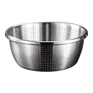 Colador Escurridor Acero Inoxidable 28 Cm Pastas Verduras