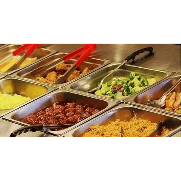 Contenedor Cambro Deposito Gastronómico Con Tapa 32x17cm 1/3 2