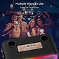 Parlante Karaoke Portatil Bluetooth con Micrófono Luces de Colores - Miniatura 4