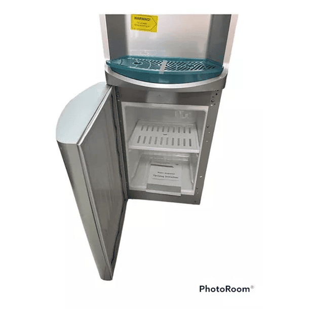 DISPENSADOR ELÉCTRICO AZUL DE AGUA FRIA CALIENTE PEDESTAL HOGAR  5