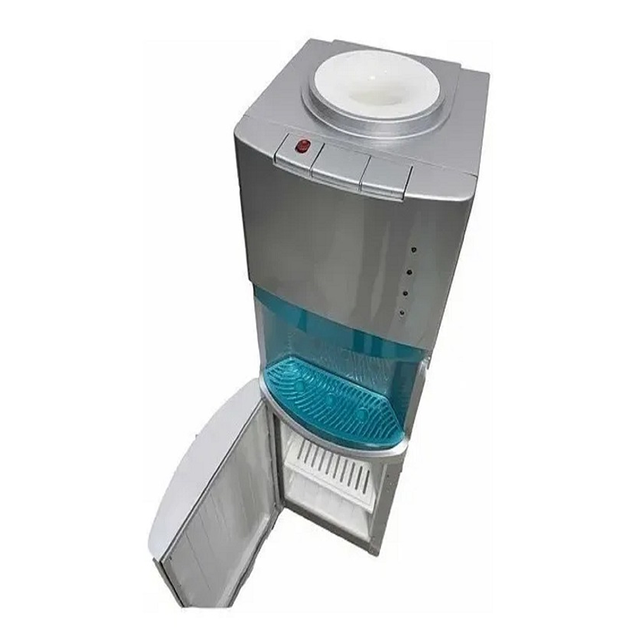 DISPENSADOR ELÉCTRICO AZUL DE AGUA FRIA CALIENTE PEDESTAL HOGAR  3
