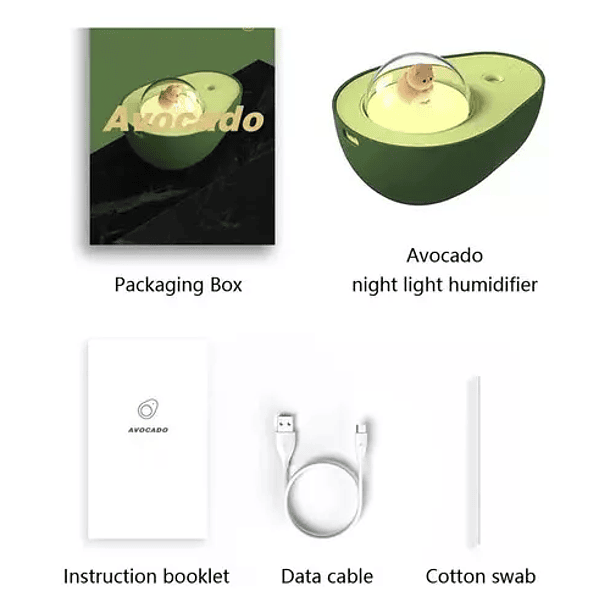 Humificador Palta Inalambrico Para Hogar + Esencias 5