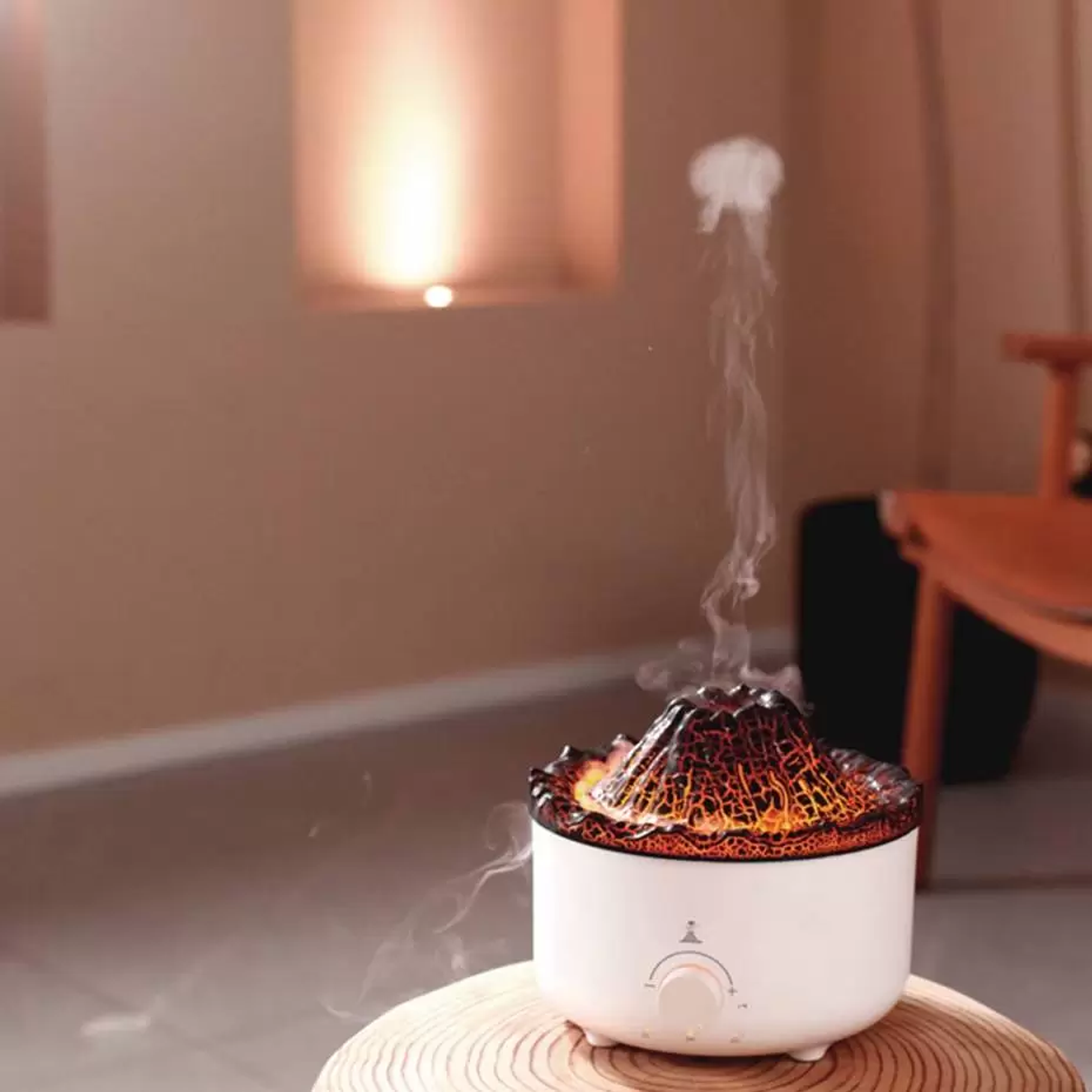  Humidificador De Aromas Volcan 560ml + Esencias 3