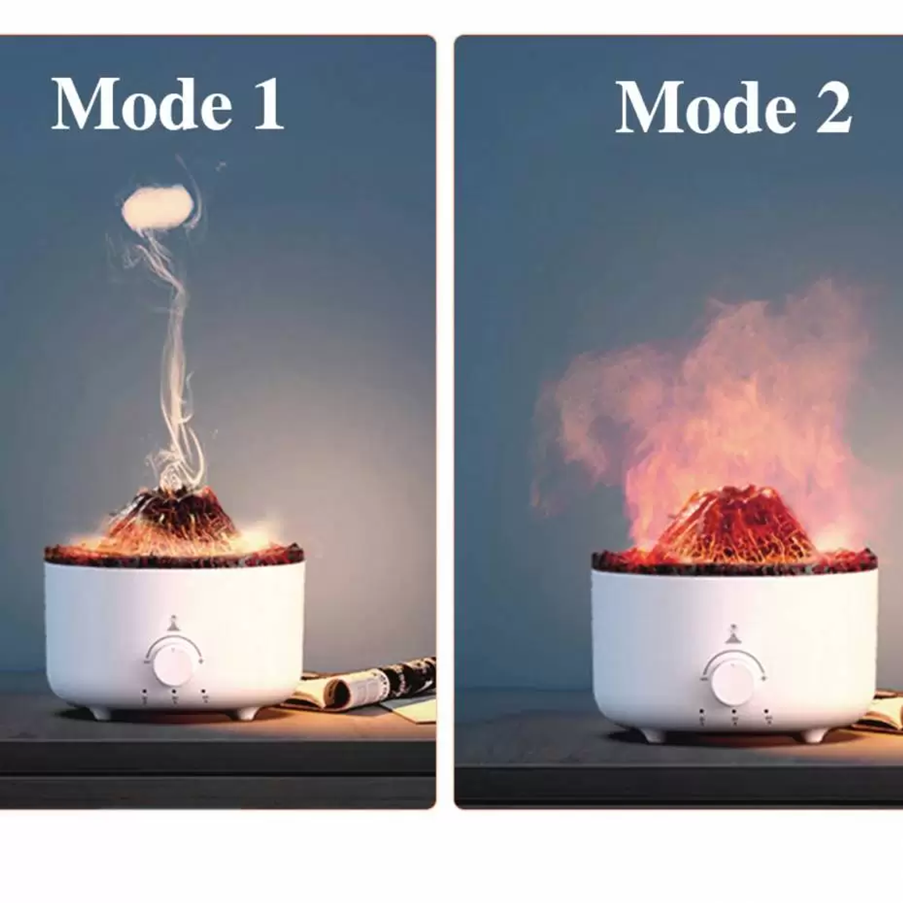  Humidificador De Aromas Volcan 560ml + Esencias 6