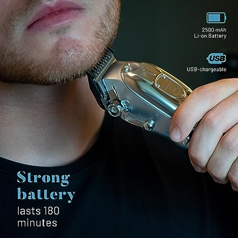 Maquina Cortadora De Cabello Para Hombre Profesional  3