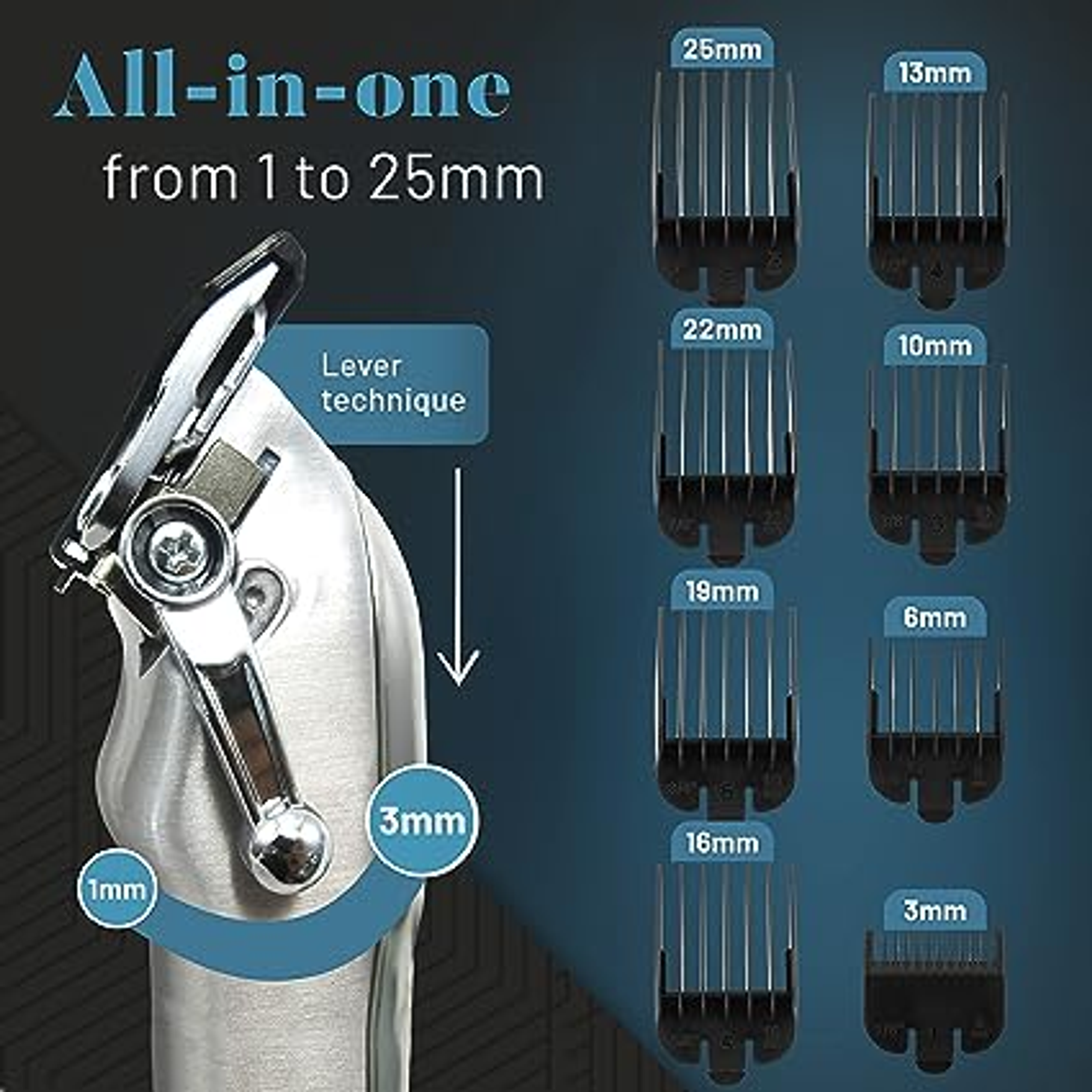 Maquina Cortadora De Cabello Para Hombre Profesional  4