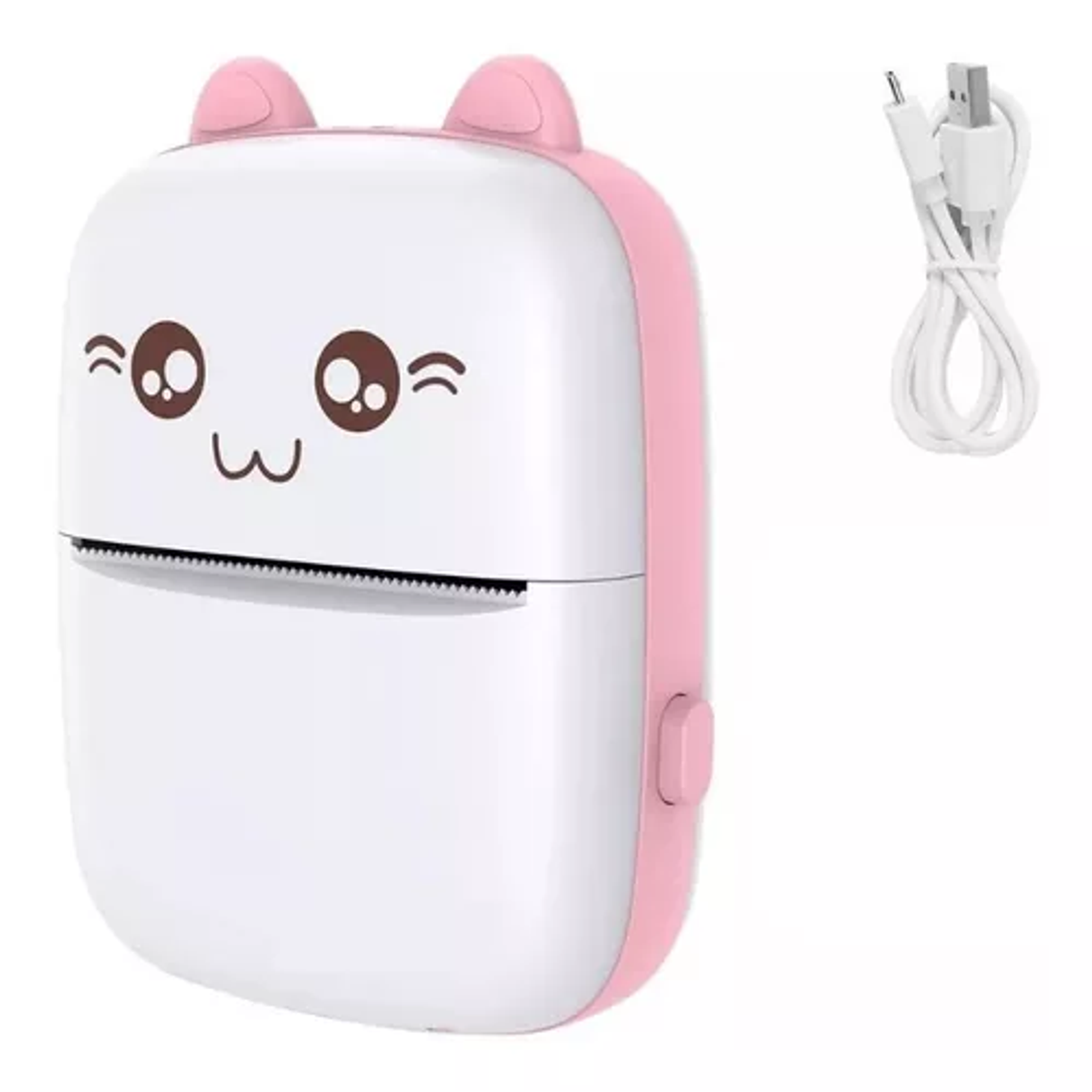 Mini Impresora Térmica Portátil Gatita Bluetooth 200dpi + 1 rollo  3