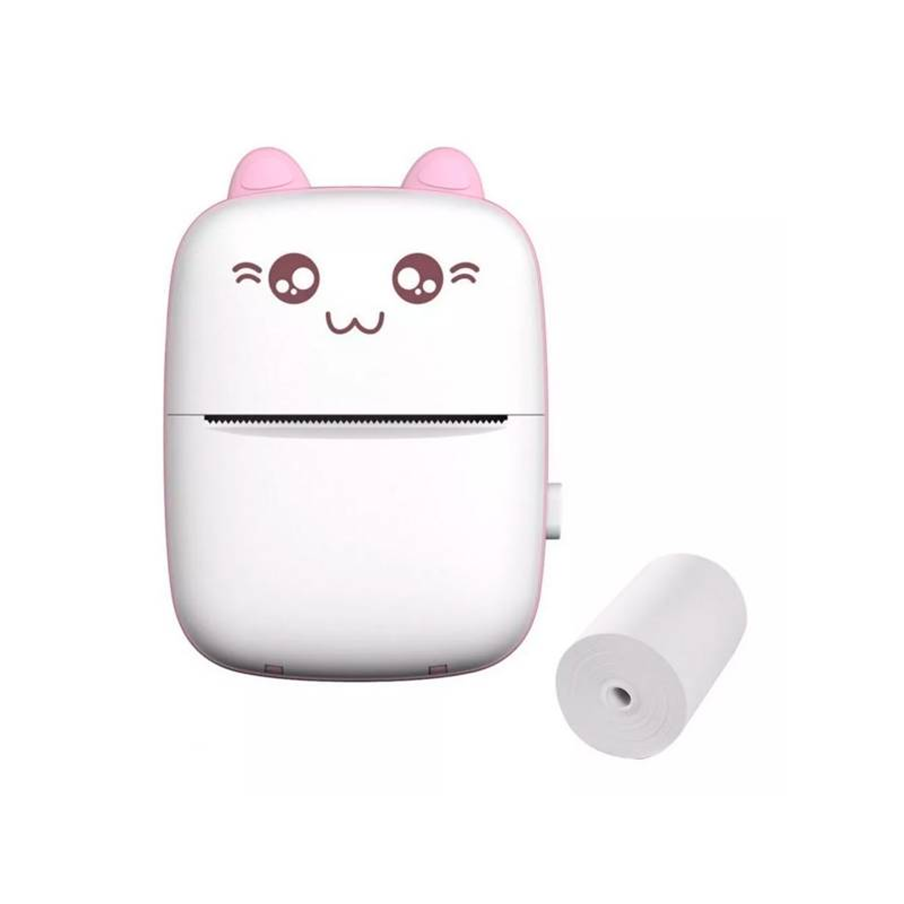 Mini Impresora Térmica Portátil Gatita Bluetooth 200dpi + 1 rollo  1