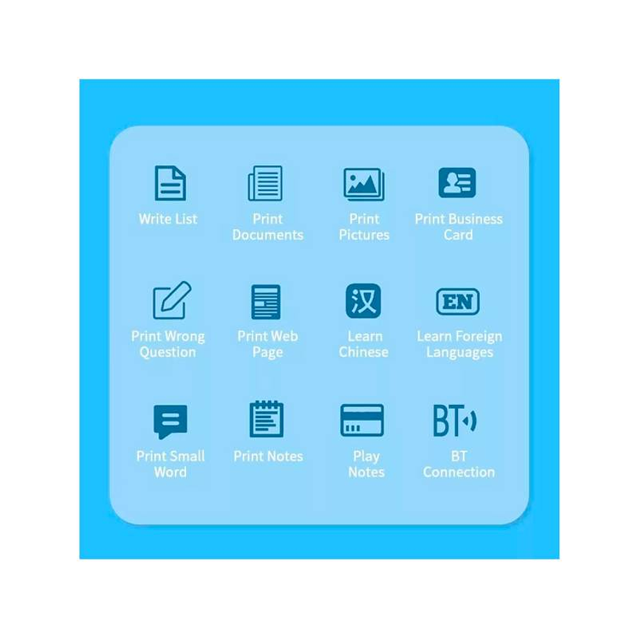 Mini Impresora Térmica Portátil Gatita Bluetooth 200dpi + 1 rollo  5