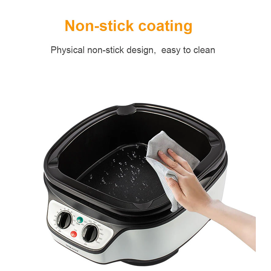 Freidora De Aire Multifuncional Sokany 5 Litros 8en1 Cocina 6