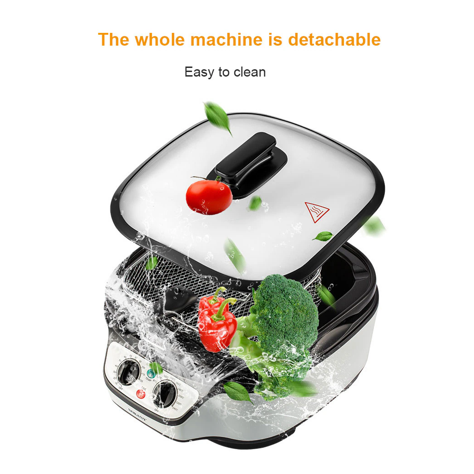 Freidora De Aire Multifuncional Sokany 5 Litros 8en1 Cocina 5