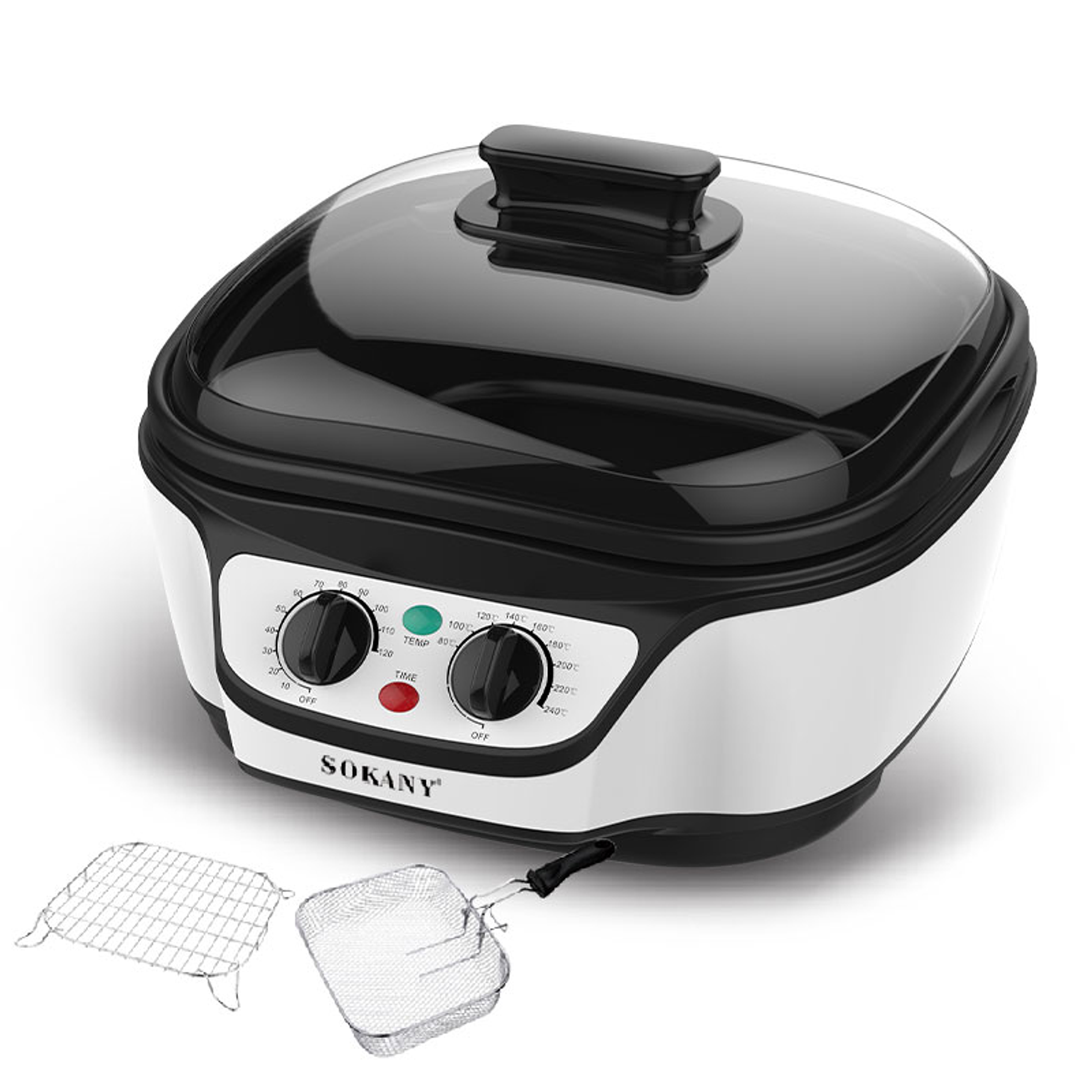 Freidora De Aire Multifuncional Sokany 5 Litros 8en1 Cocina 1