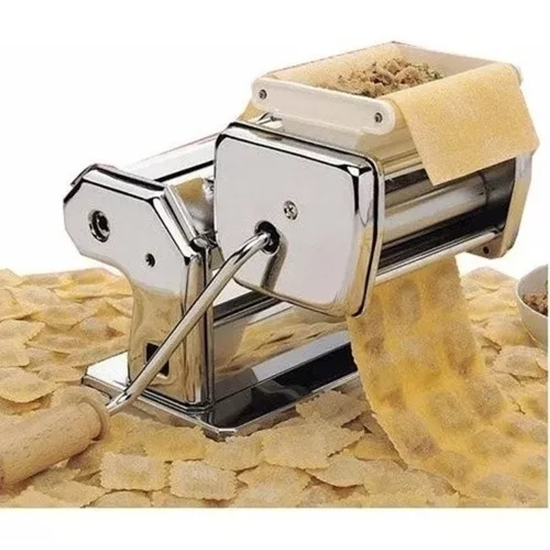 Maquina Para Hacer Raviolis Y Estirar Masas Acero Inoxidable 8
