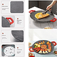 Sarten Multifunctional Electric Grill 30cm Hogar - Miniatura 8
