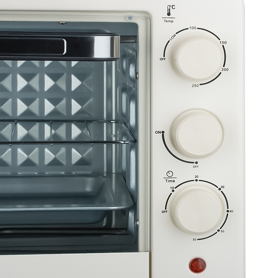 Horno Eléctrico De Mesa Vintage Hornear Asar Tostar Raf 24l 6