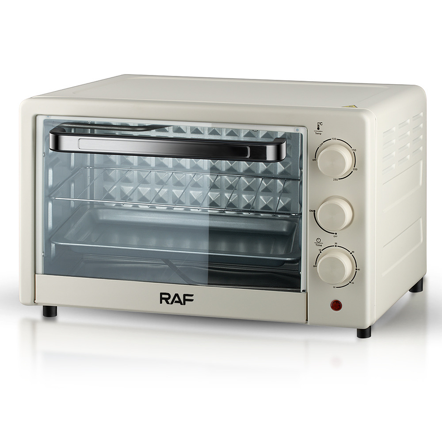 Horno Eléctrico De Mesa Vintage Hornear Asar Tostar Raf 24l 4