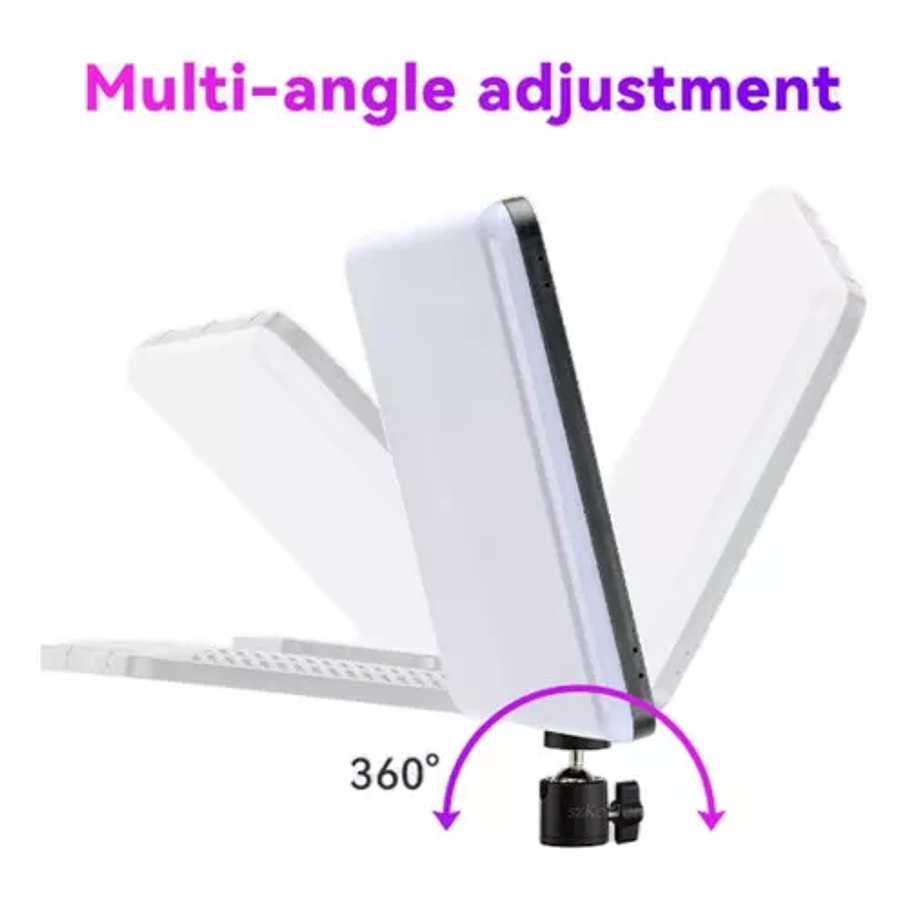 Aro Cuadrado De Luz Led Fotografía 48 Cm + Trípode Ajustable RLl19 PLl48 5