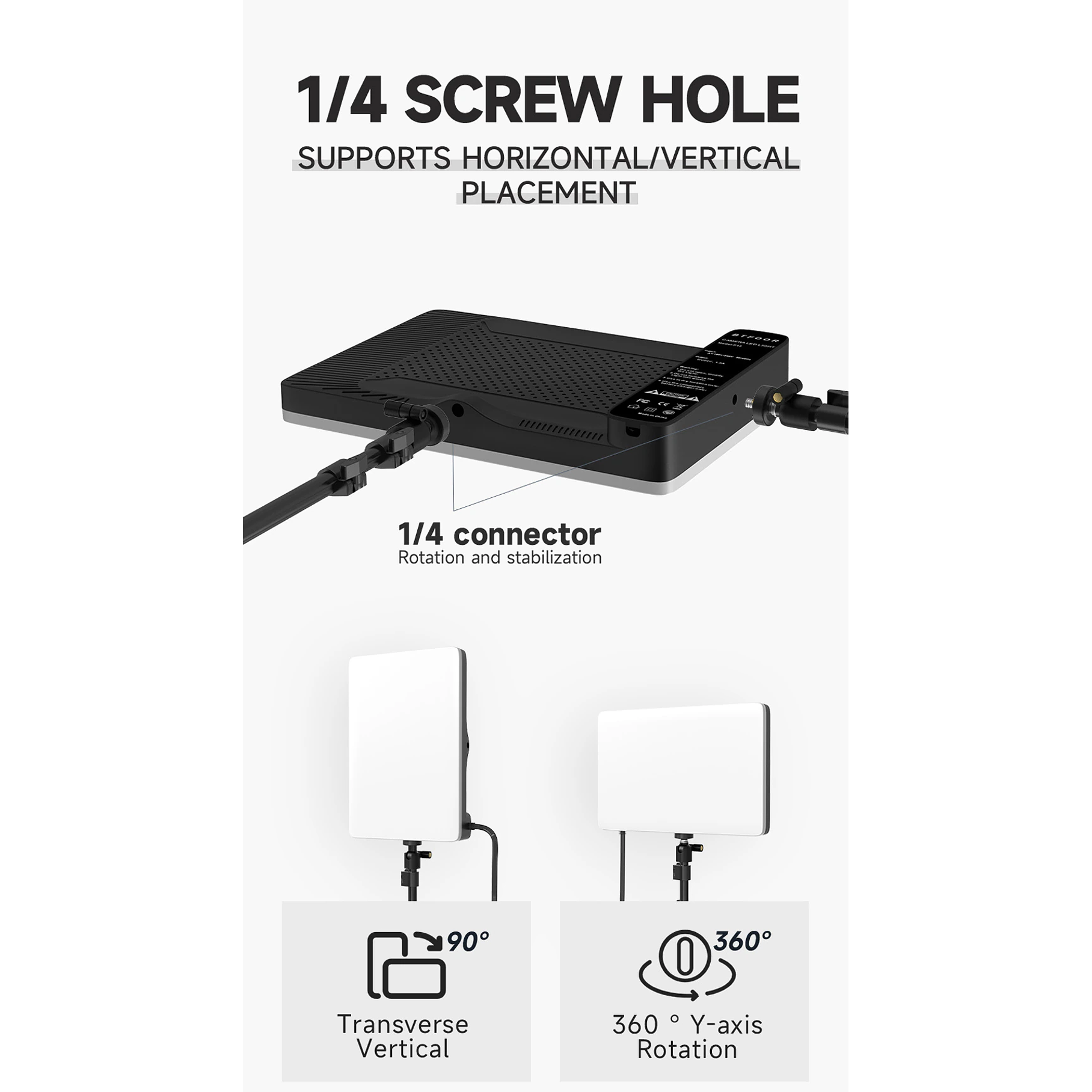 Aro Cuadrado De Luz Led Fotografía 48 Cm + Trípode Ajustable RLl19 PLl48 2