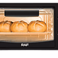 Horno Eléctrico De Mesa Negro Tostador 12l Raf  800w - Miniatura 1