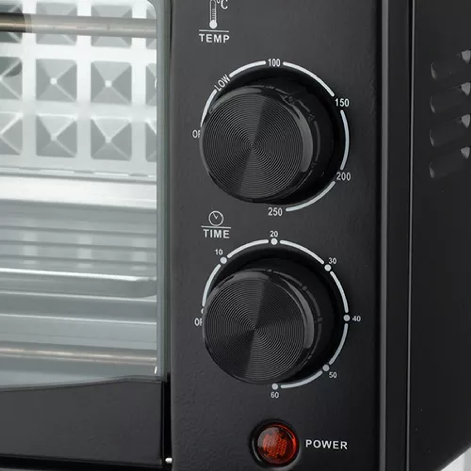 Horno Eléctrico De Mesa Negro Tostador 12l Raf  800w 6