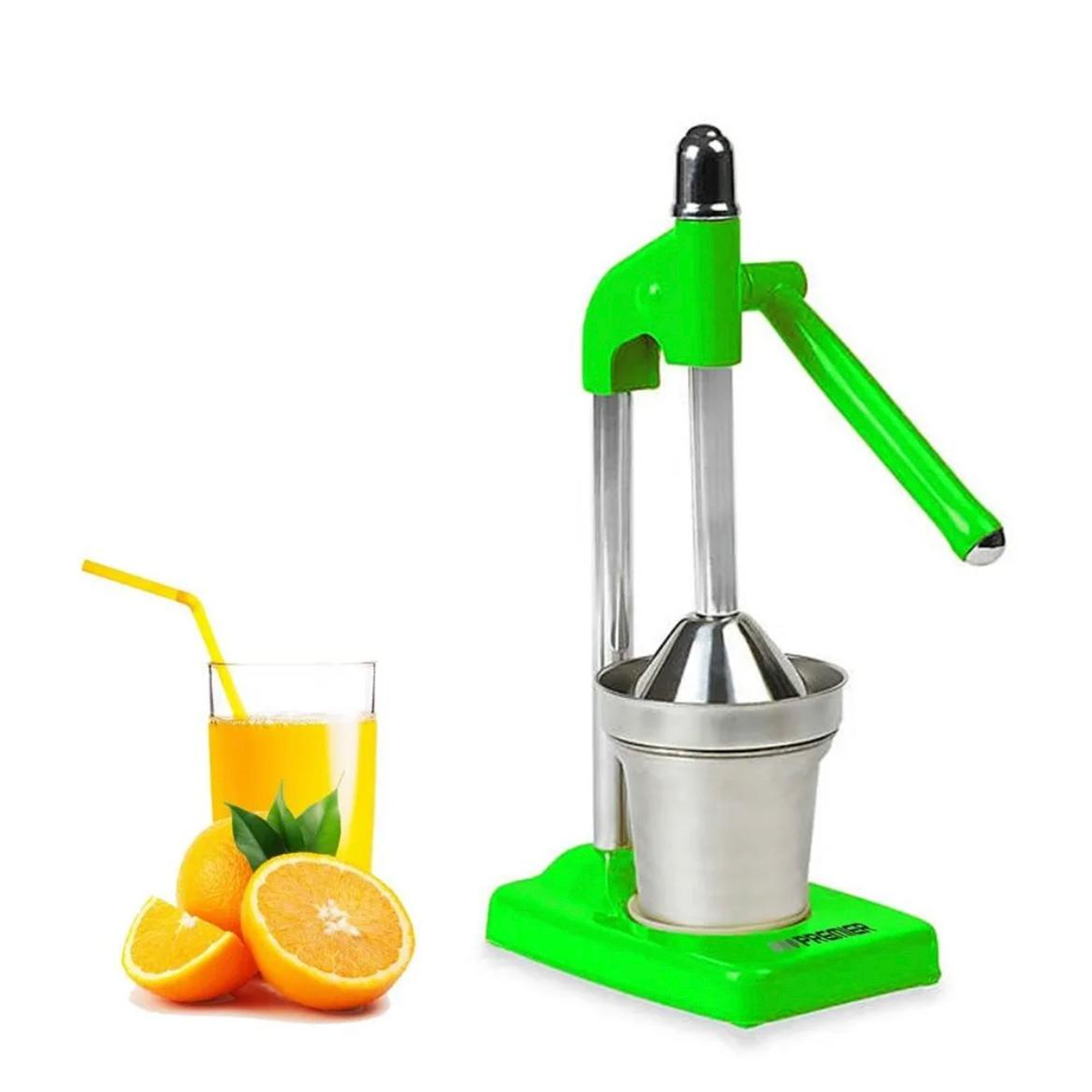 Exprimidor Manual De Frutas, Trituradora De Naranja Verde 1