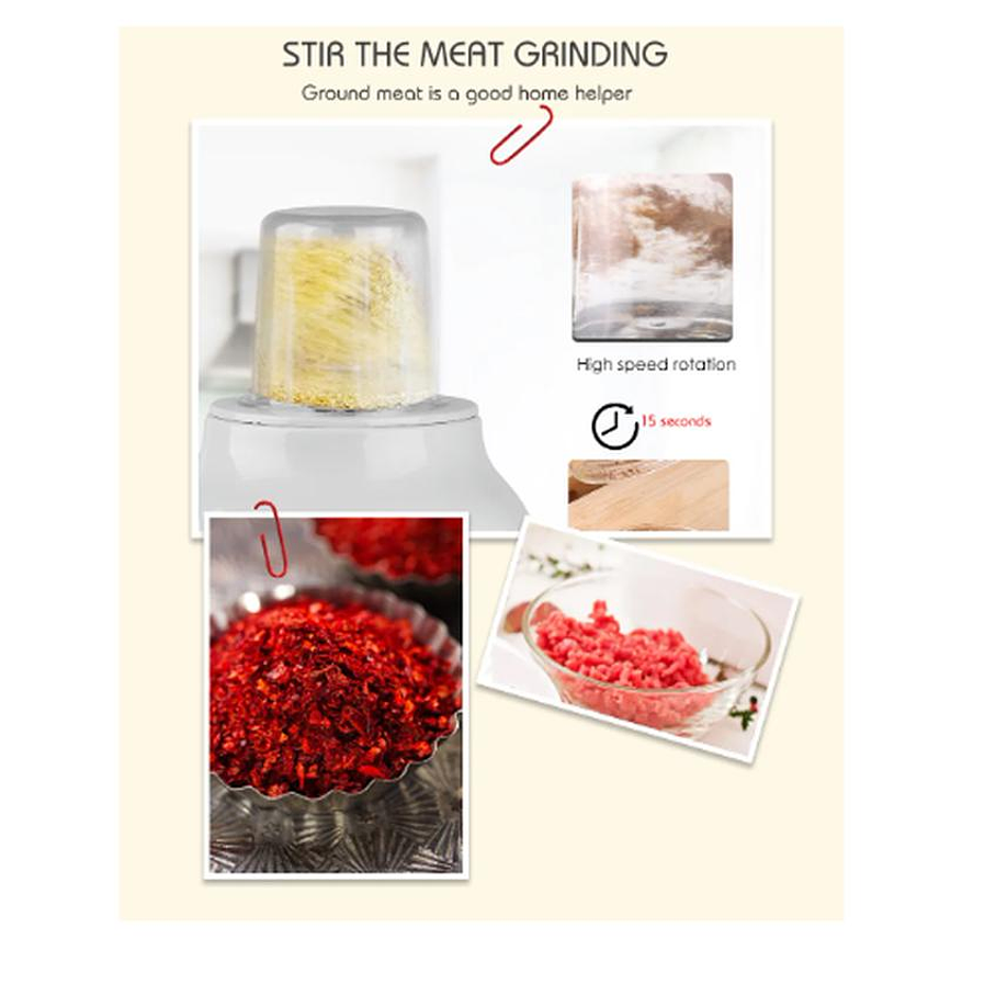 Juguera Licuadora Multifunción Preparación De Alimentos De 1500ML Raf 4