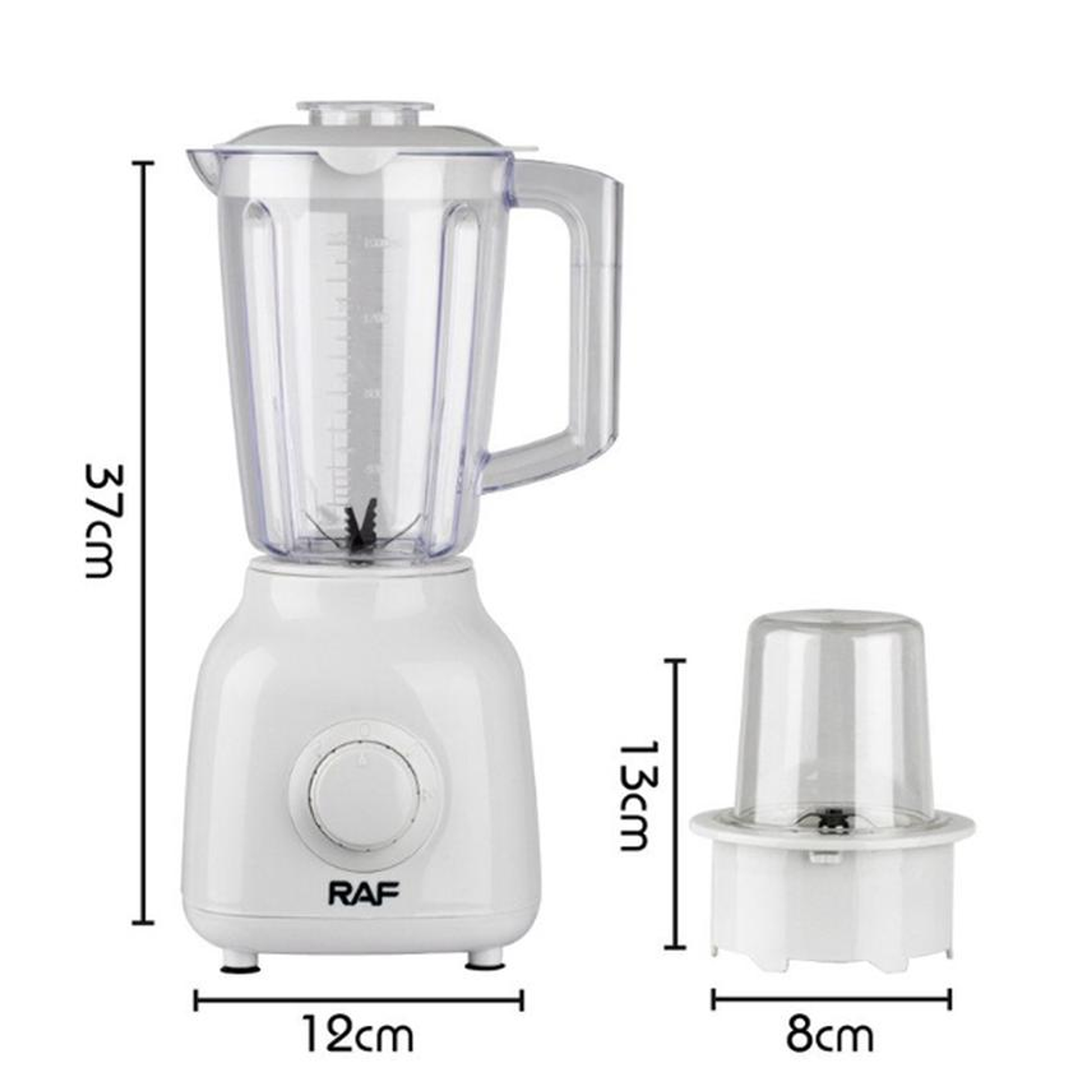 Juguera Licuadora Multifunción Preparación De Alimentos De 1500ML Raf 2