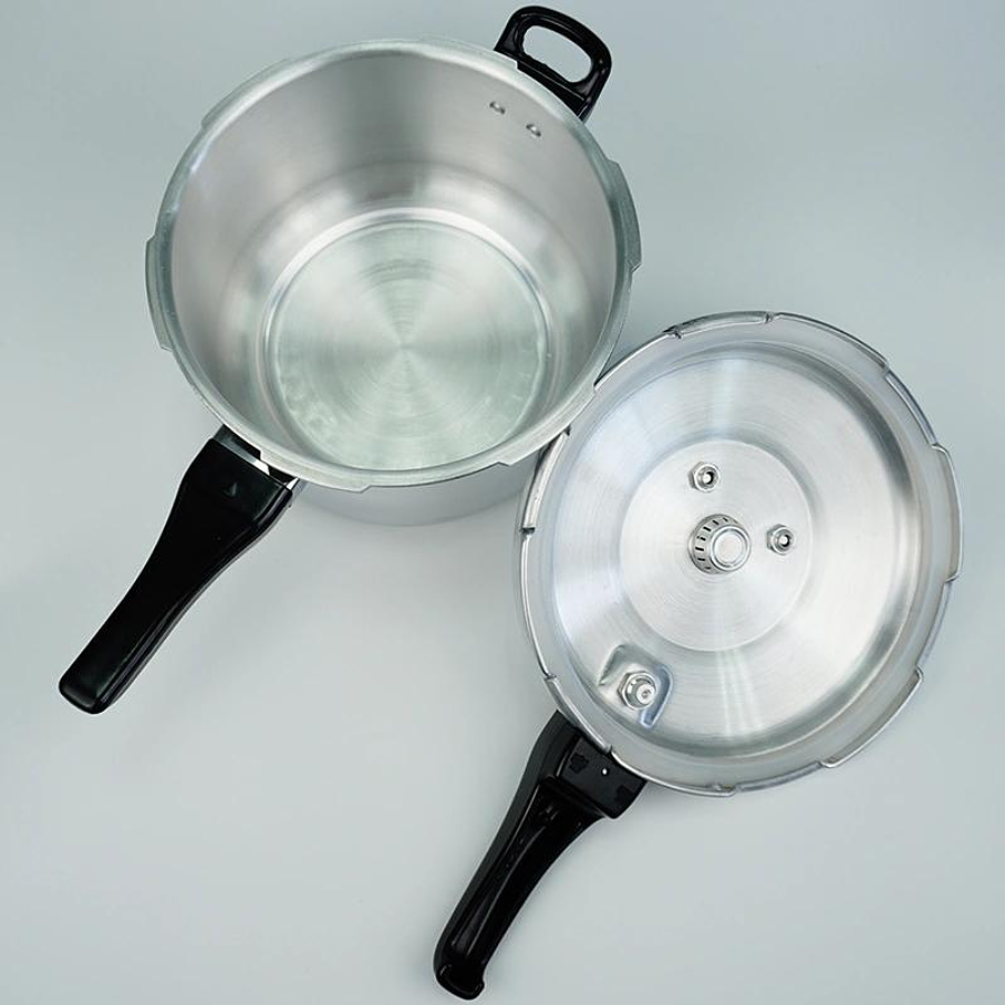 Olla A Presión 9 Litros Aluminio Alta Calidad 5