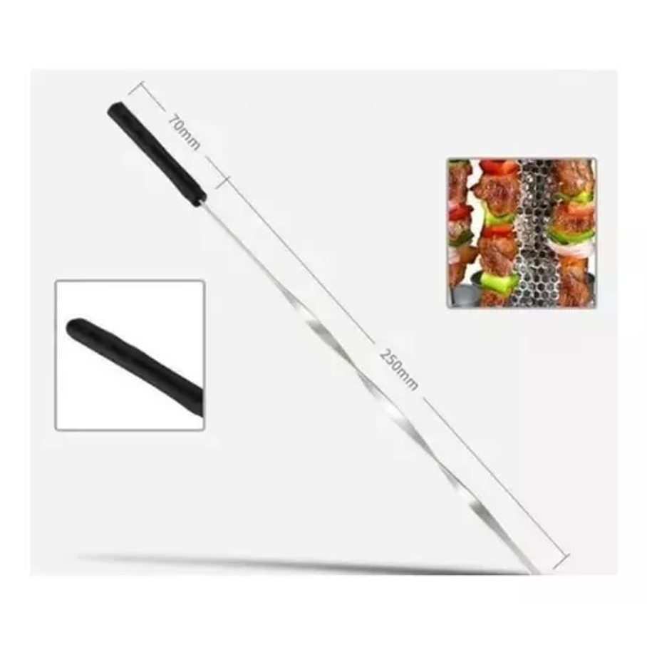 Parrilla Electrica Anticuchos Pinchos Brochetas A La Espada 5