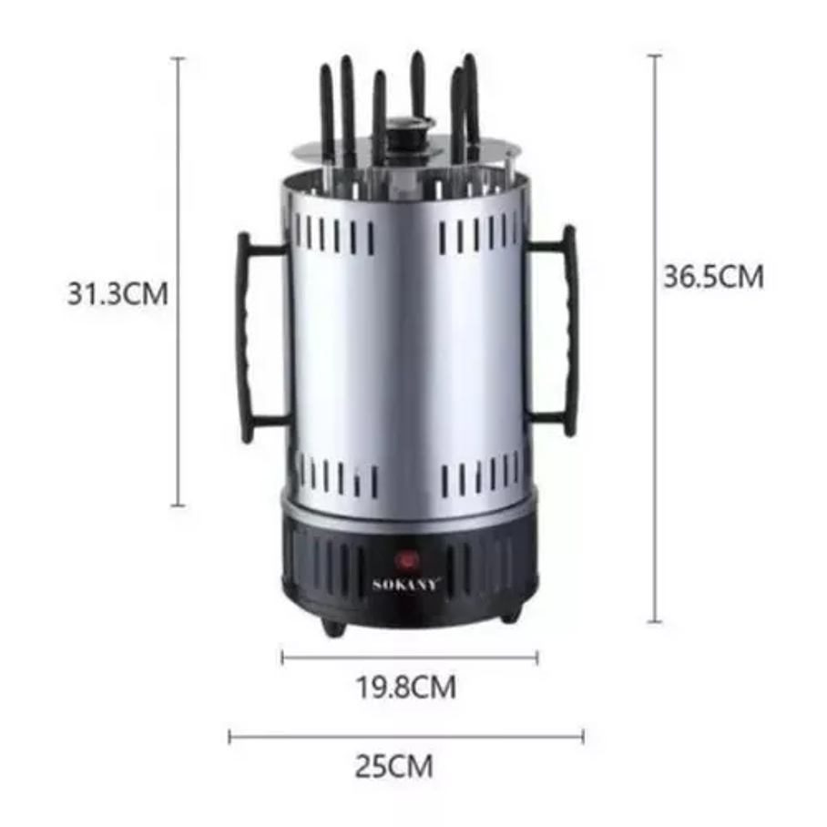 Parrilla Electrica Anticuchos Pinchos Brochetas A La Espada 2