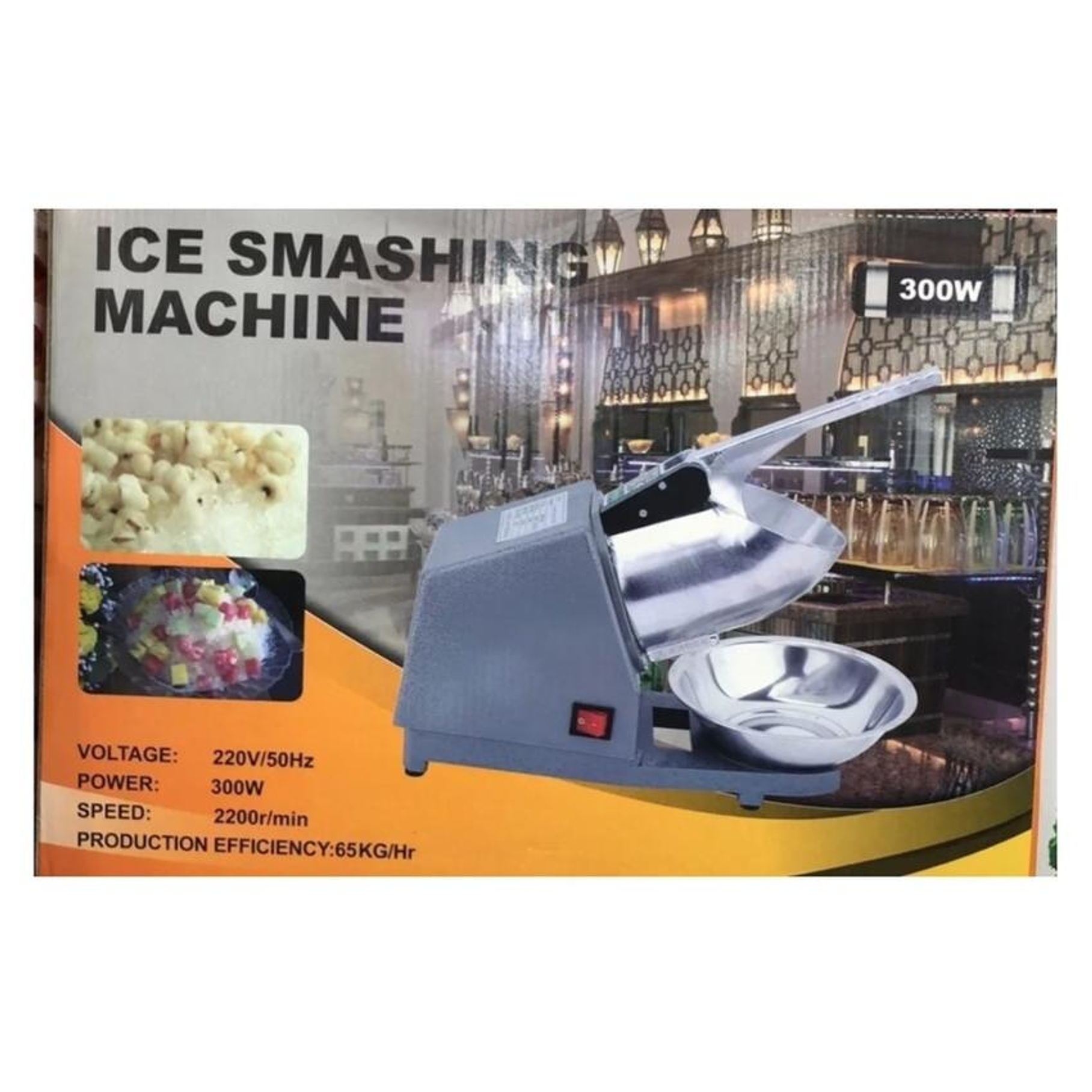 Moledora Picadora Trituradora De Hielo Frapé Electrica 5