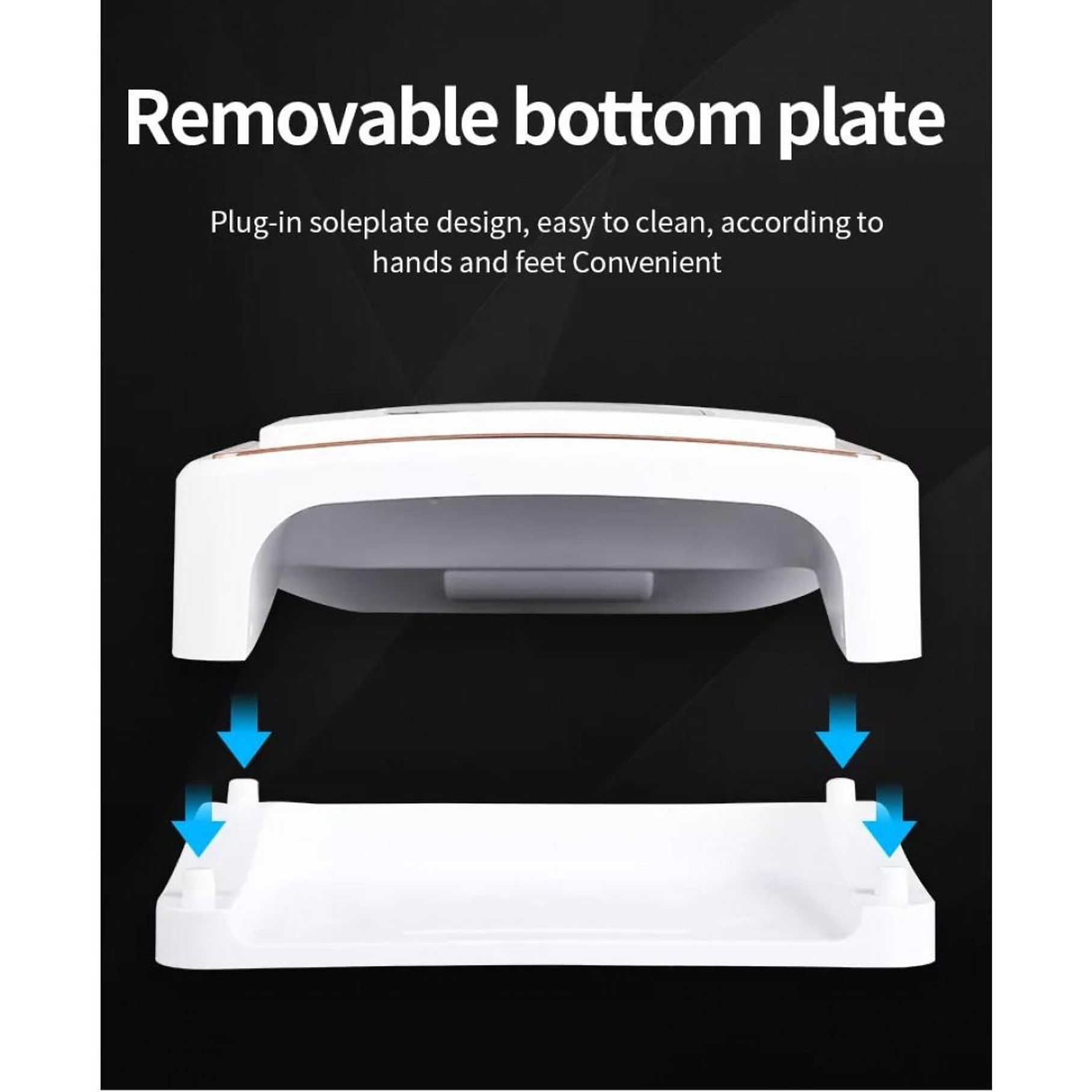 Lampara Led Uv 168W Secadora Uñas Profesional BLUEQUE  4