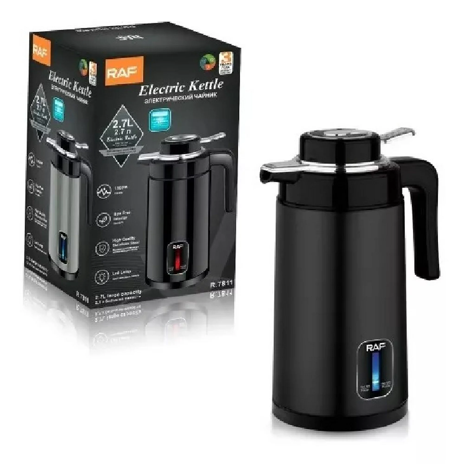 Termo Hervidor Eléctrico Agua Caliente 2.7 Lts Hervidor 5