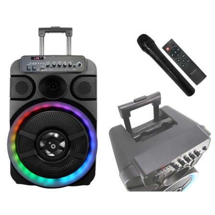 Parlante Altavoz con Bluetooth Con Microfono  12/ 40W/ 1.0 2