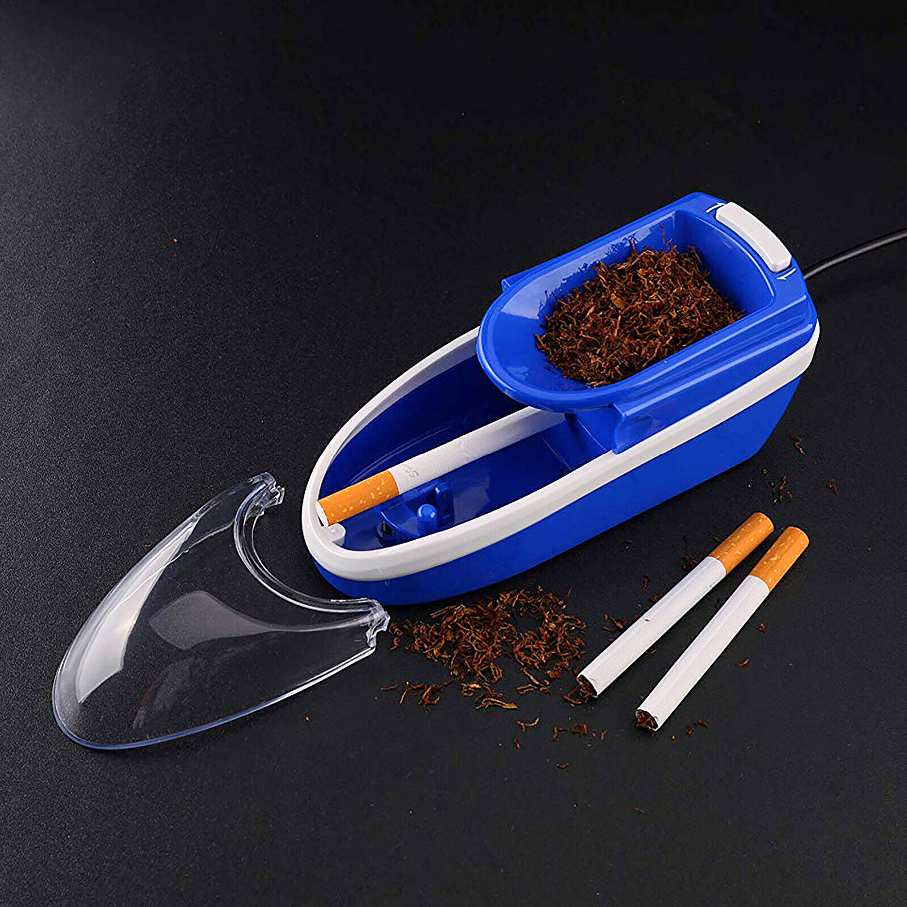 Maquina De Llenado De Cigarrillos Electrica Tubos Liar Portatil 2