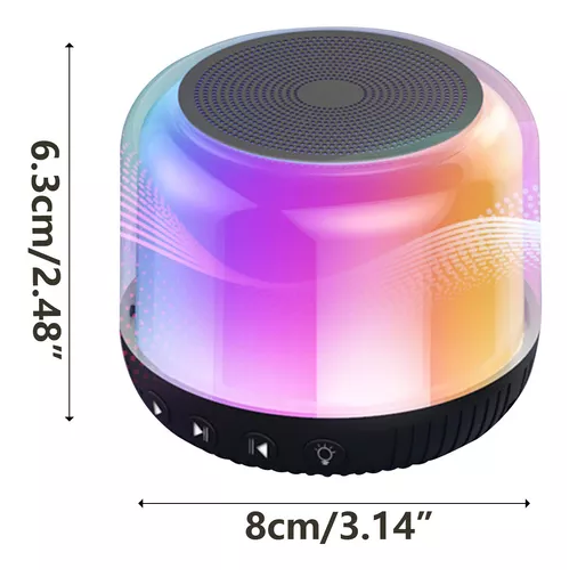 Parlante Bluetooth 5.0 Mini Parlante Vidvie Portatil Speaker 6