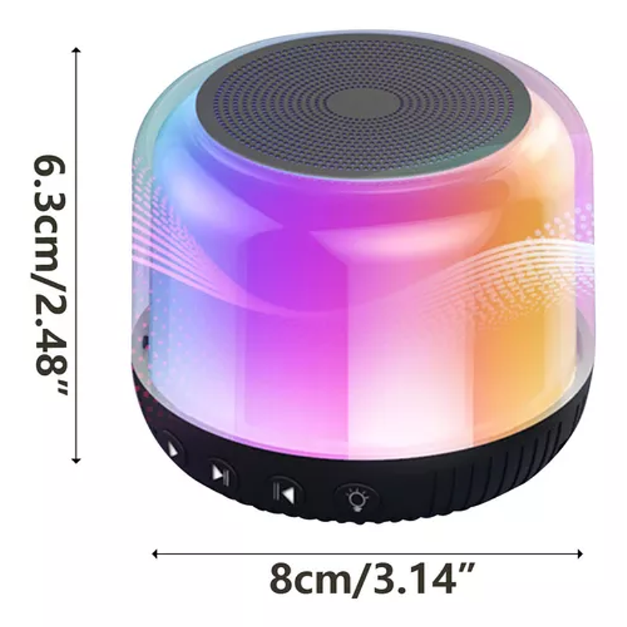 Parlante Bluetooth 5.0 Mini Parlante Vidvie Portatil Speaker 6