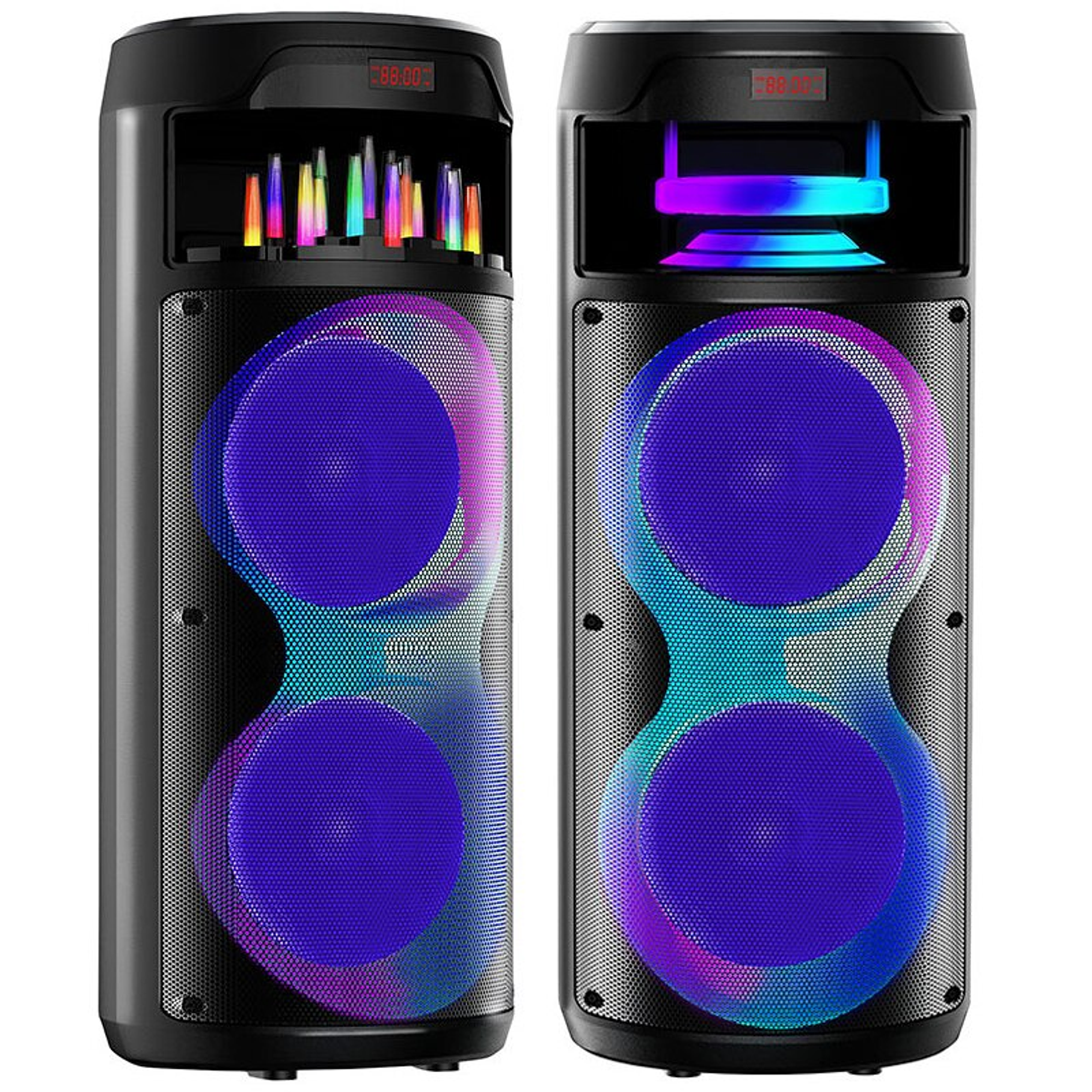 PARLANTE KARAOKE BLUETOOTH USB AUX 1