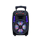 Parlante con Bluetooth 8 pulgadas profesional Con Luces Led  - Miniatura 1