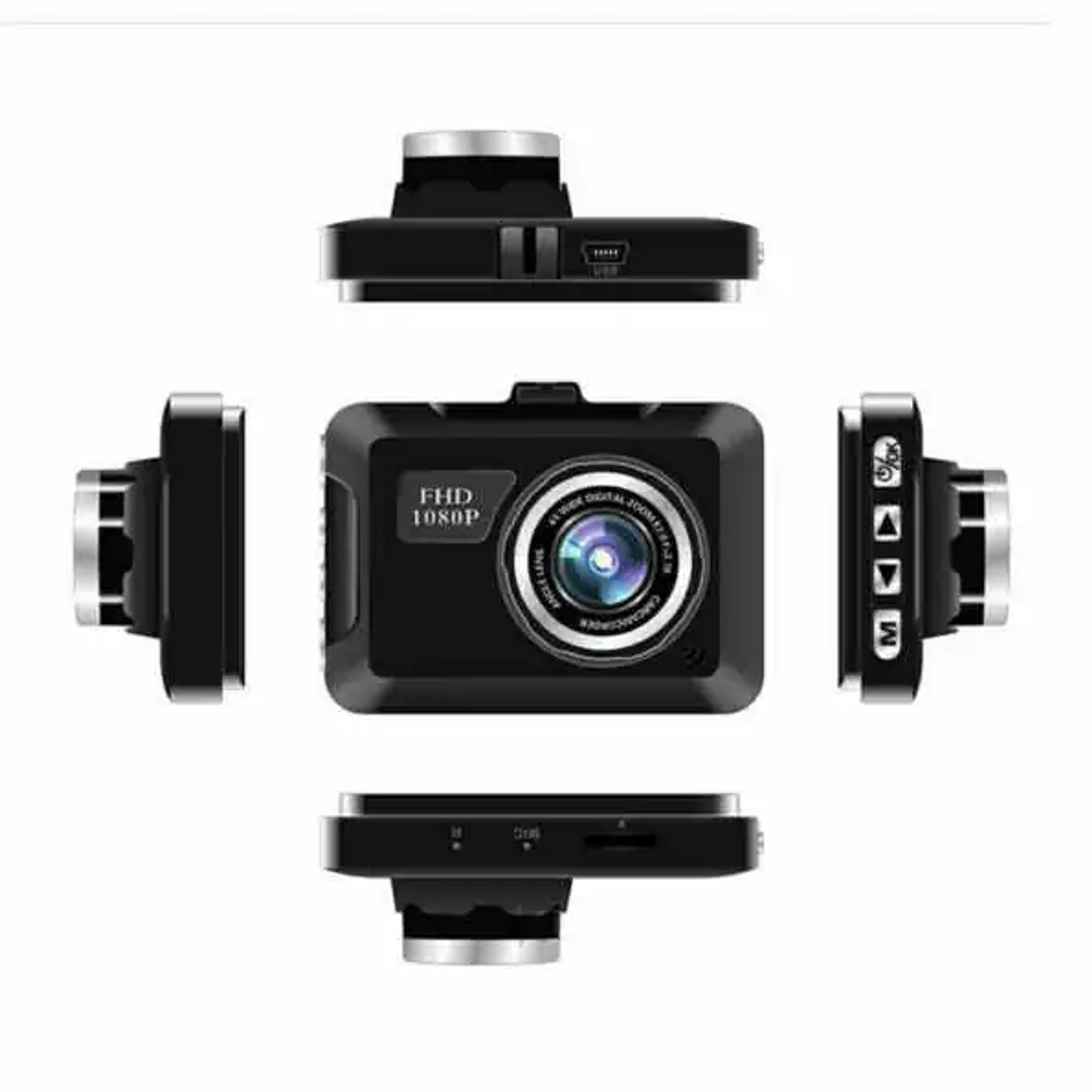 Camara Seguridad Automovil Vehiculo Full Hd 1080p 5