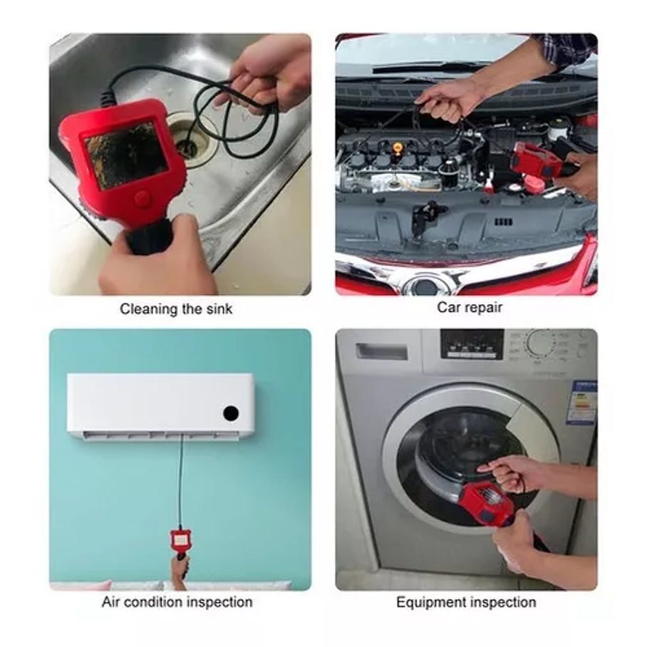 Cámara De Inspección De Pantalla Endoscopio Industrial  2