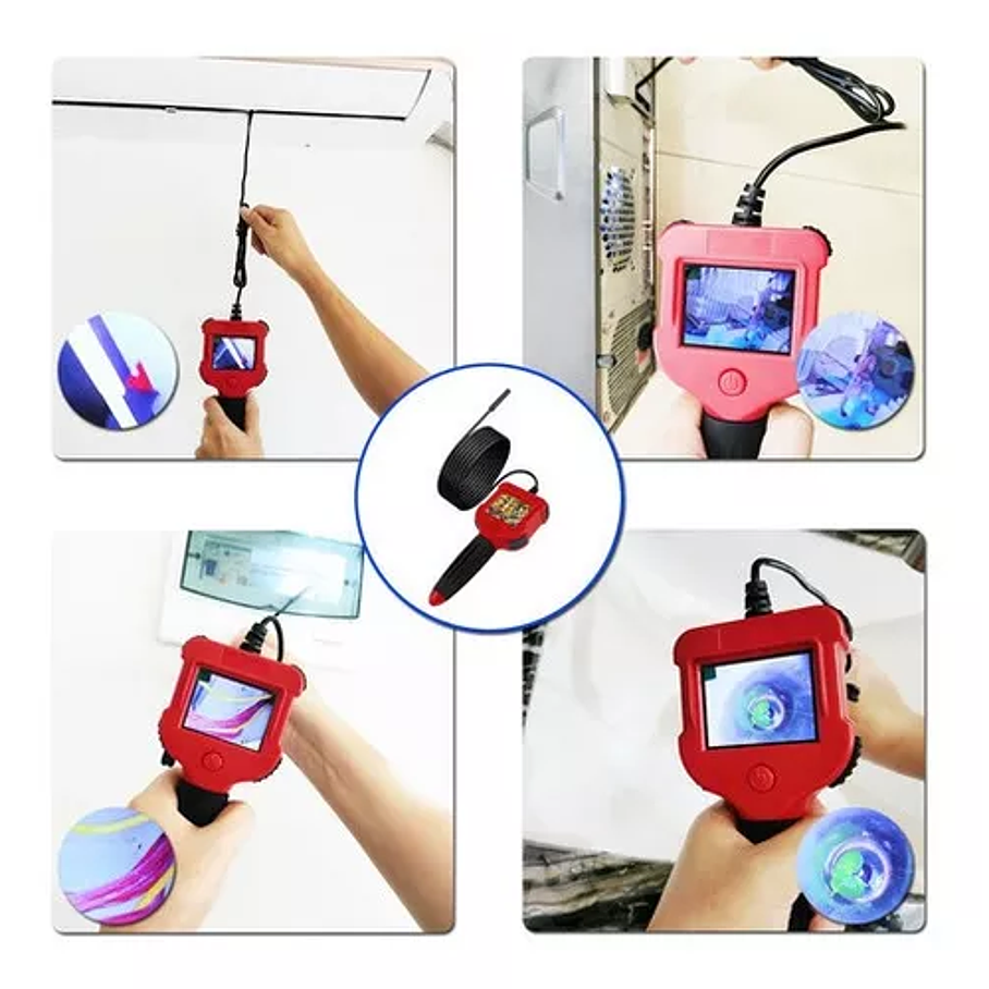 Cámara De Inspección De Pantalla Endoscopio Industrial  5