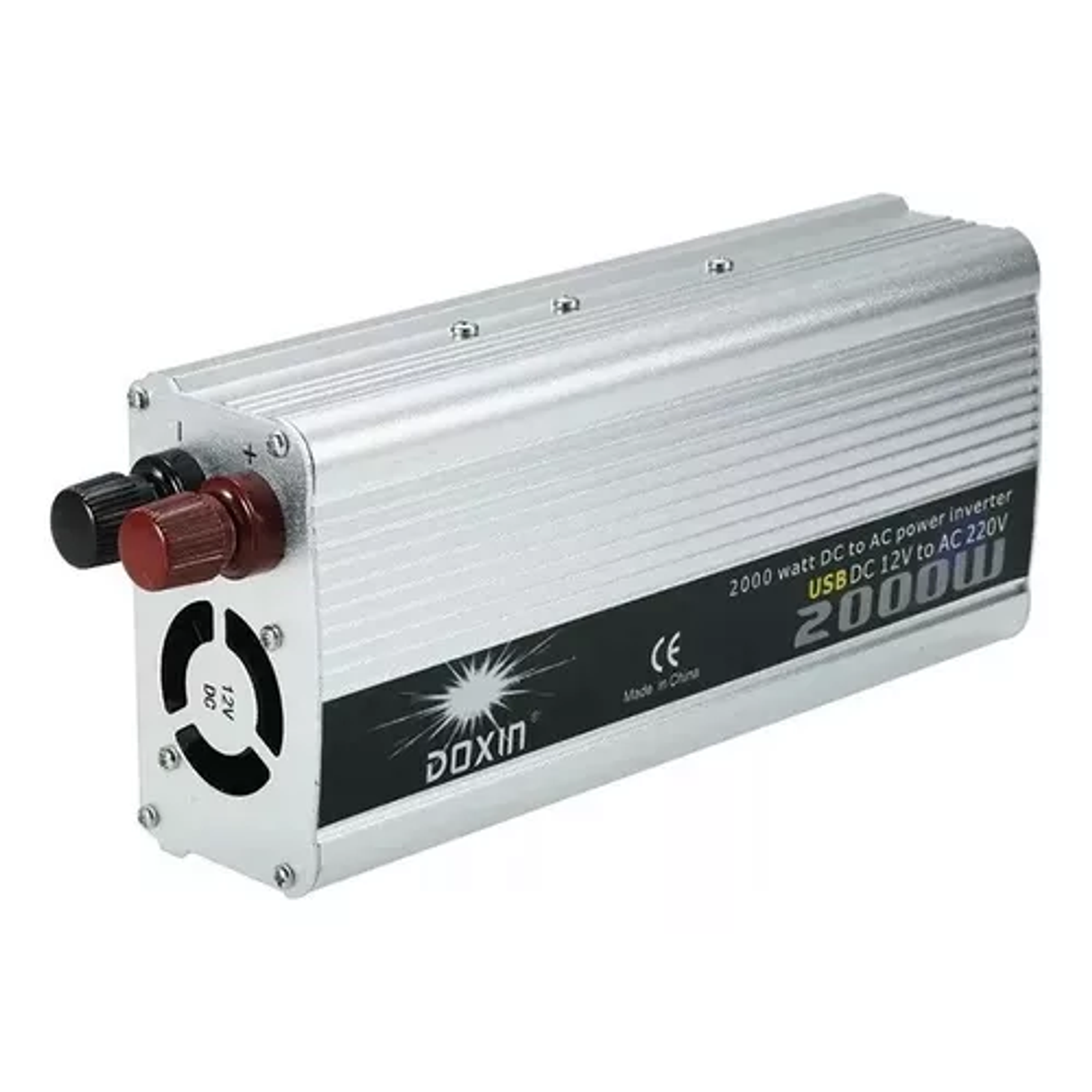 Inversor Conversor 2000w Usb Voltaje Corriente 12v 220v Auto 3