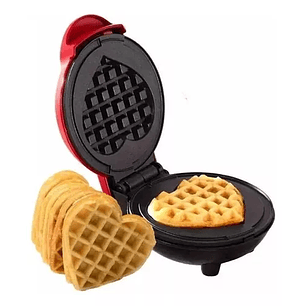 Mini Waflera Eléctrica Para Waffles En Forma De Corazon