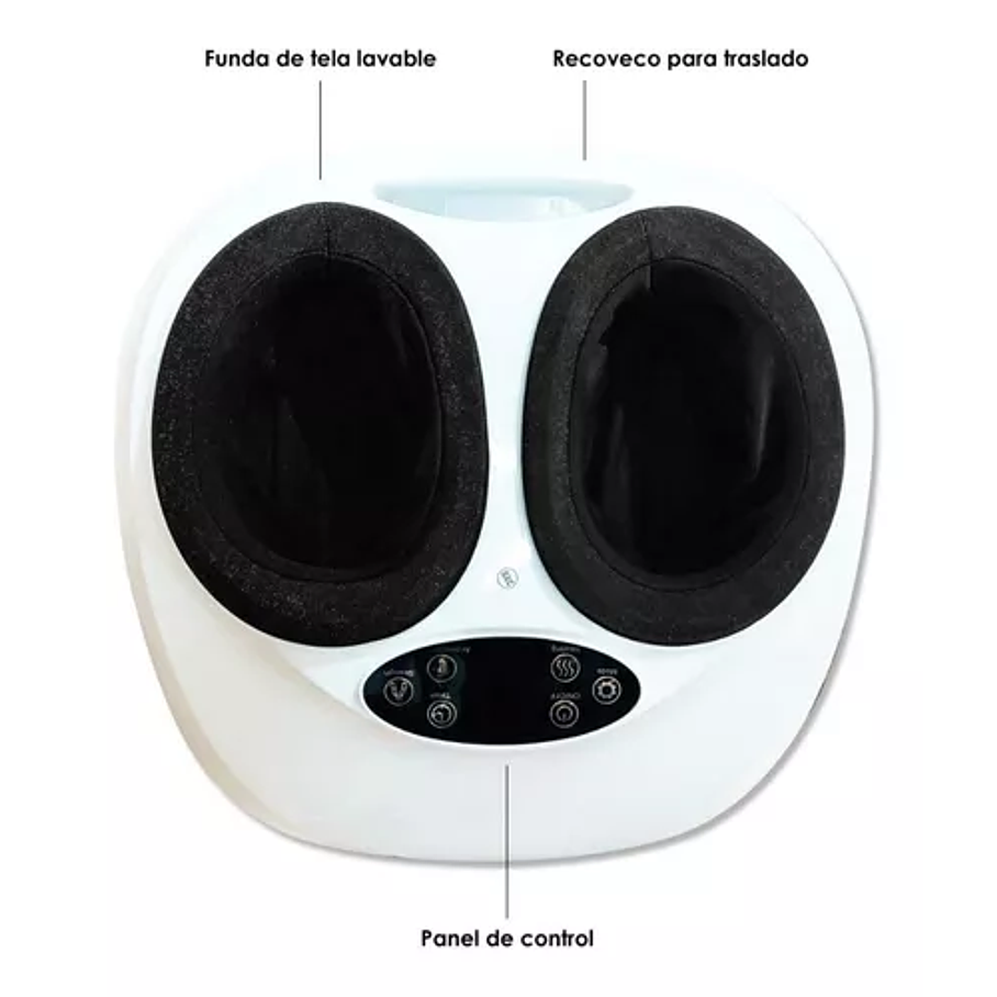 MASAJEADOR PARA PIES ELECTRICO RELAJACIÓN MUSCULAR 4