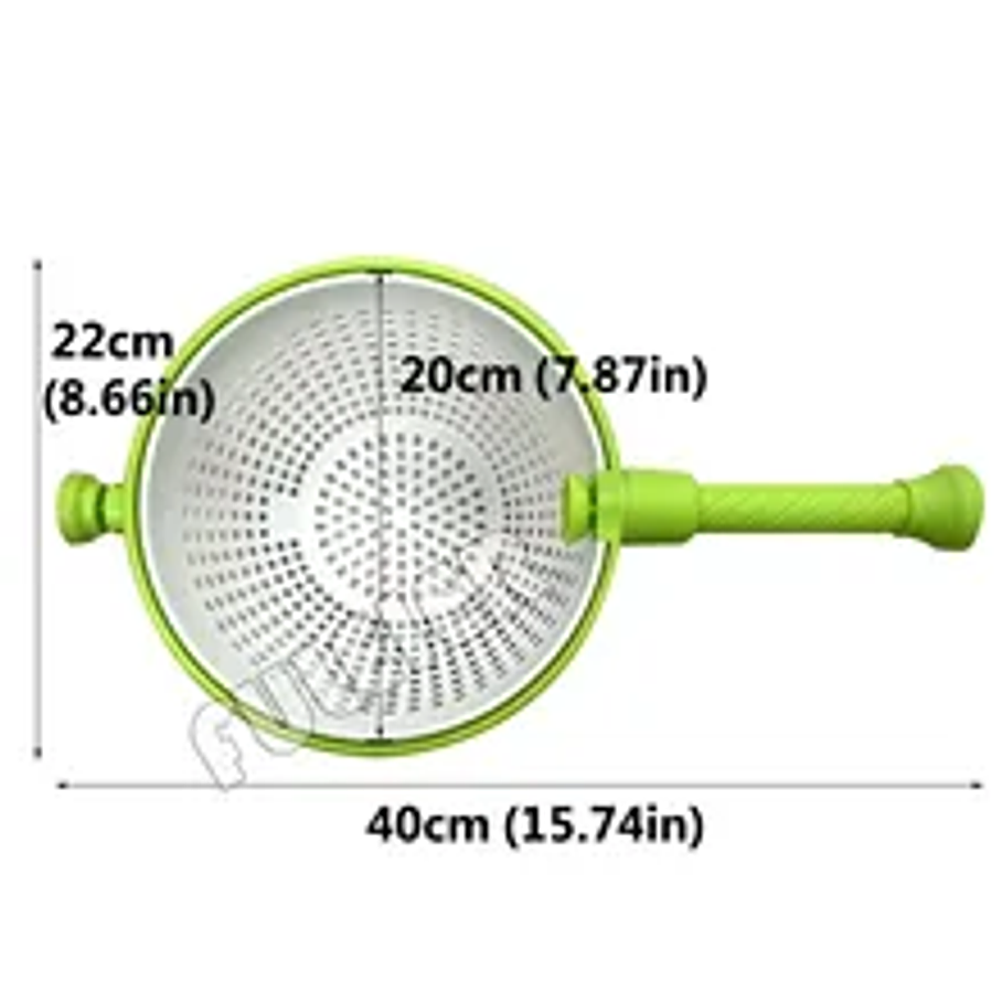 Centrifugador Escurridor Cesta Colador Verdura Fruta Cocina Color Ab 3