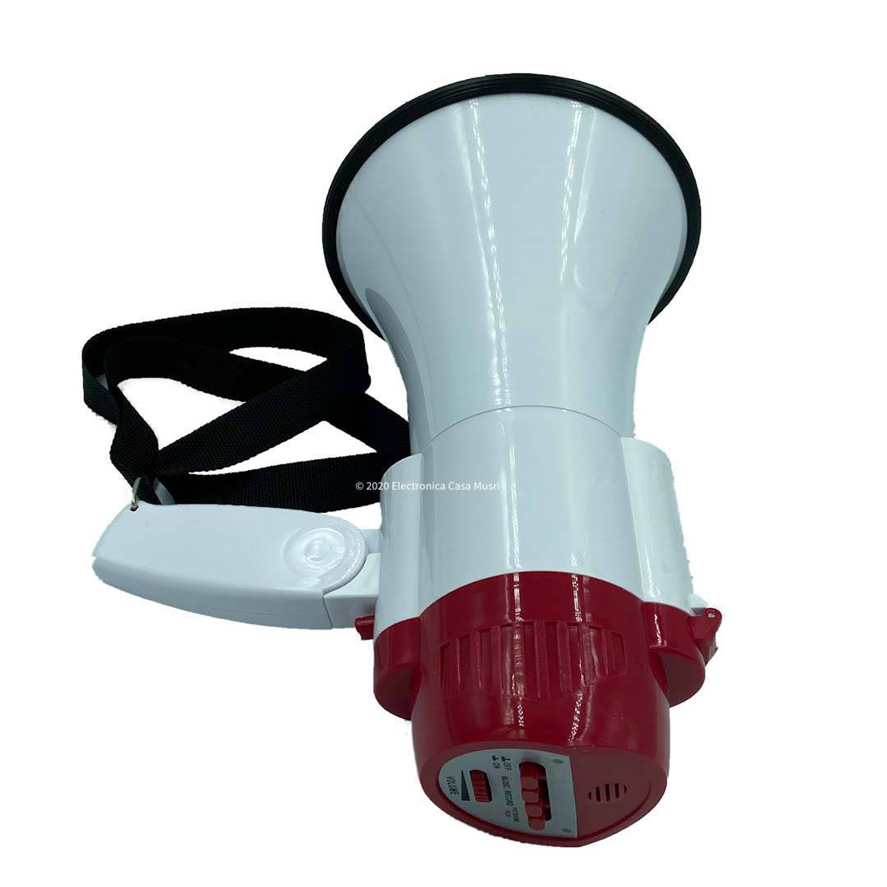 Megáfono Portátil 25w Alto Parlante 400m a Pilas 4