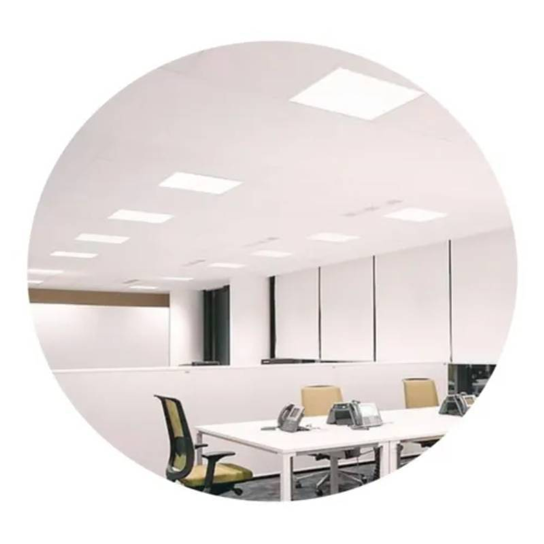 Foco Panel Plafón Led Sobrepuesto 1000w Blanco Frio  5