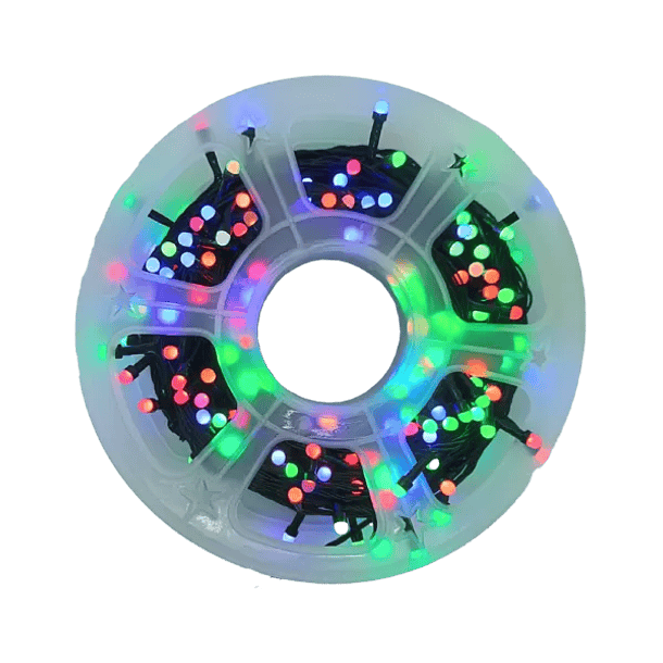 Guirnalda Led En Rollo 50 Metros Colores Navidad Fiestas Decoración  1